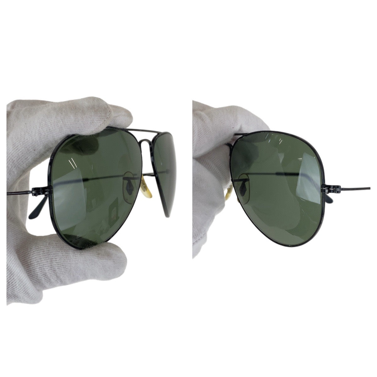 16140
Ray-Ban レイバン ヴィンテージ ブラック 黒 メタル / プラスチック サングラス 男女兼用 ティアドロップ  メンズ