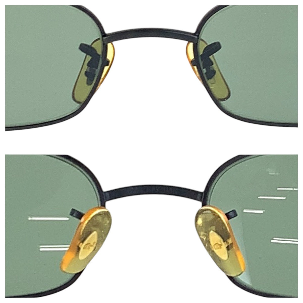 16142
Ray-Ban レイバン ヴィンテージ B&L RAY-BAN ブラック 黒 ガラス / メタル W2191 YTAW サングラス メタルフレーム スクエア  メンズ AB13