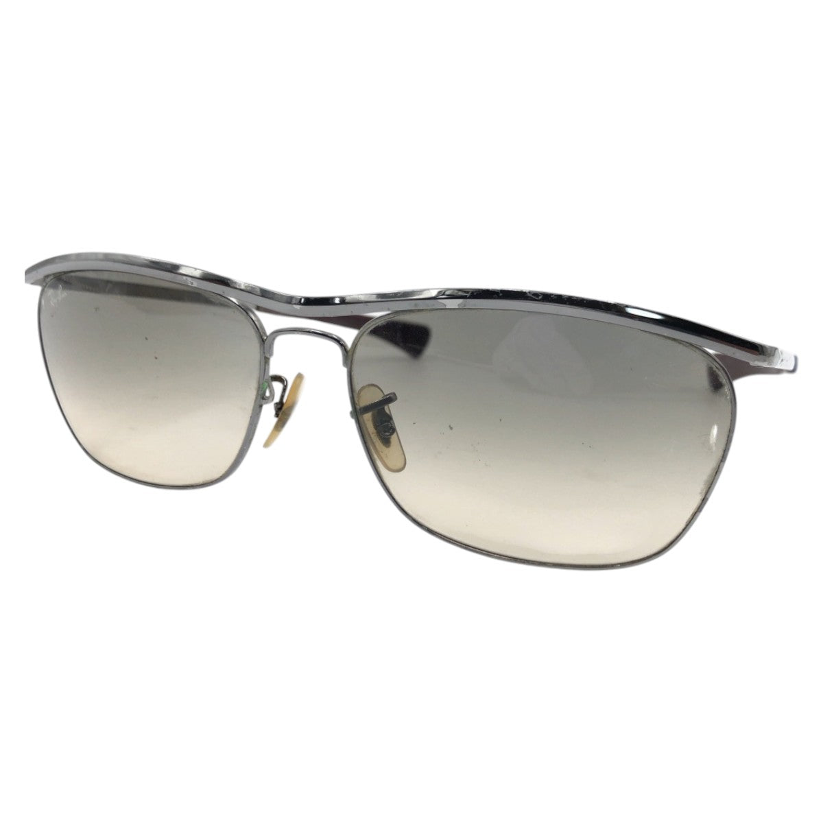 16143
Ray-Ban レイバン OLYMPIAN DELUXE シルバー グレ メタル RB3619 サングラス 男女兼用 スクエア  レディース