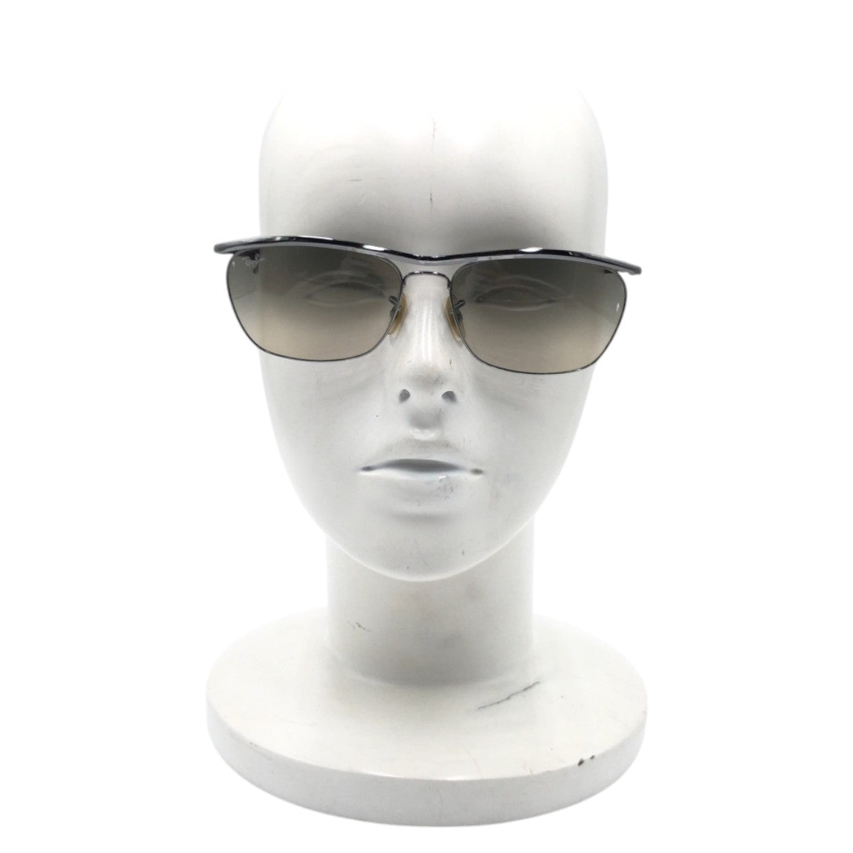 16143
Ray-Ban レイバン OLYMPIAN DELUXE シルバー グレ メタル RB3619 サングラス 男女兼用 スクエア  レディース