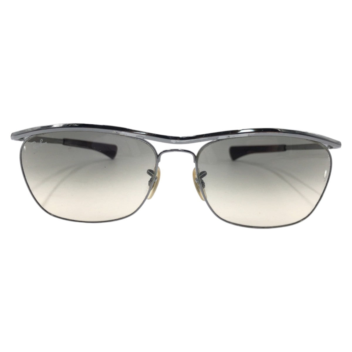 16143
Ray-Ban レイバン OLYMPIAN DELUXE シルバー グレ メタル RB3619 サングラス 男女兼用 スクエア  レディース