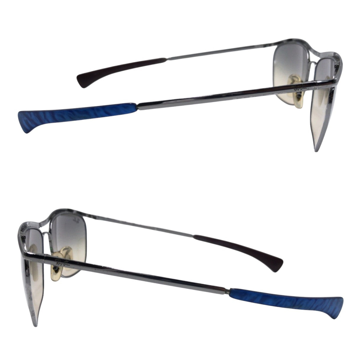16143
Ray-Ban レイバン OLYMPIAN DELUXE シルバー グレ メタル RB3619 サングラス 男女兼用 スクエア  レディース