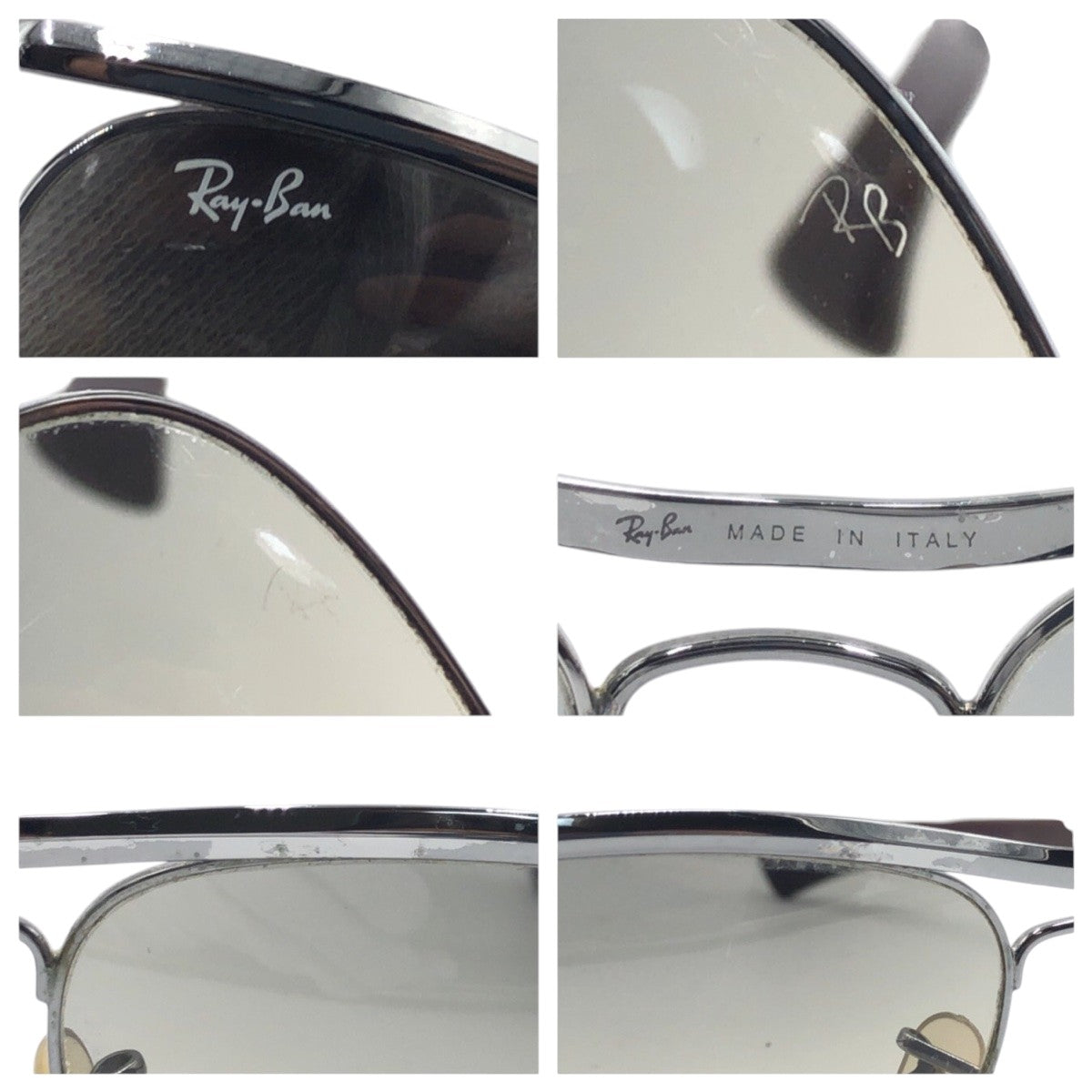16143
Ray-Ban レイバン OLYMPIAN DELUXE シルバー グレ メタル RB3619 サングラス 男女兼用 スクエア  レディース