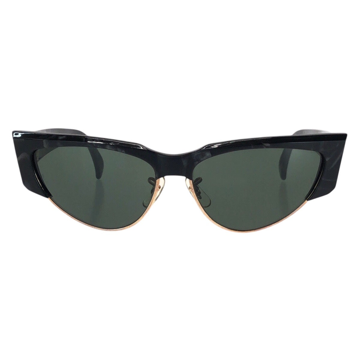 16148
Ray-Ban レイバン ヴィンテージ B&L RAY-BAN ブラック 黒 ゴールド金具 プラスチック / ガラス ONYX W1297 サングラス フォックス  メンズ