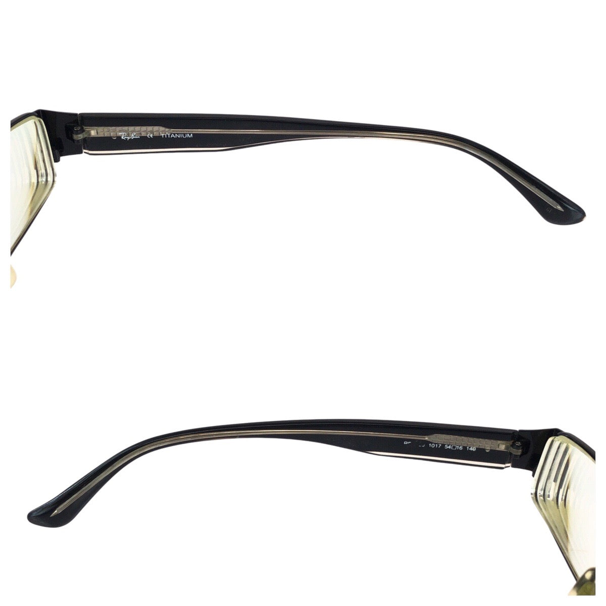 16150
Ray-Ban レイバン ブラック 黒 プラスチック 54□16 140 メガネフレーム  メンズ ABP6