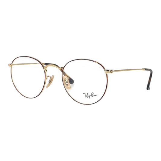 16152
Ray-Ban レイバン ブラウン ブラック ゴールド金具 メタル 3447V 2945 50□21 145 メガネフレーム デモレンズ  メンズ