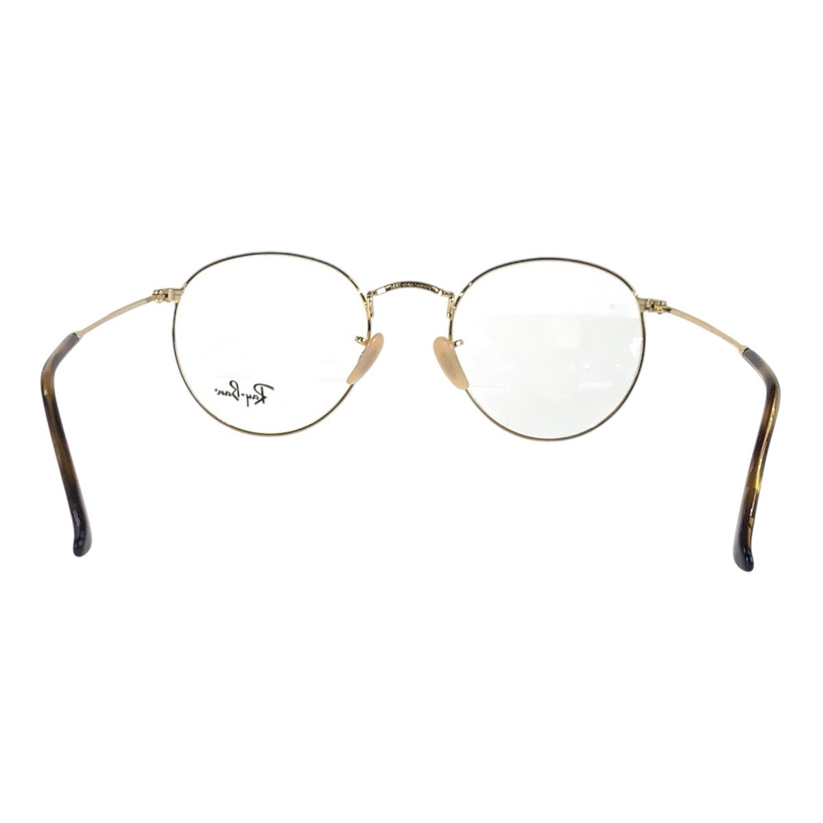 16152
Ray-Ban レイバン ブラウン ブラック ゴールド金具 メタル 3447V 2945 50□21 145 メガネフレーム デモレンズ  メンズ
