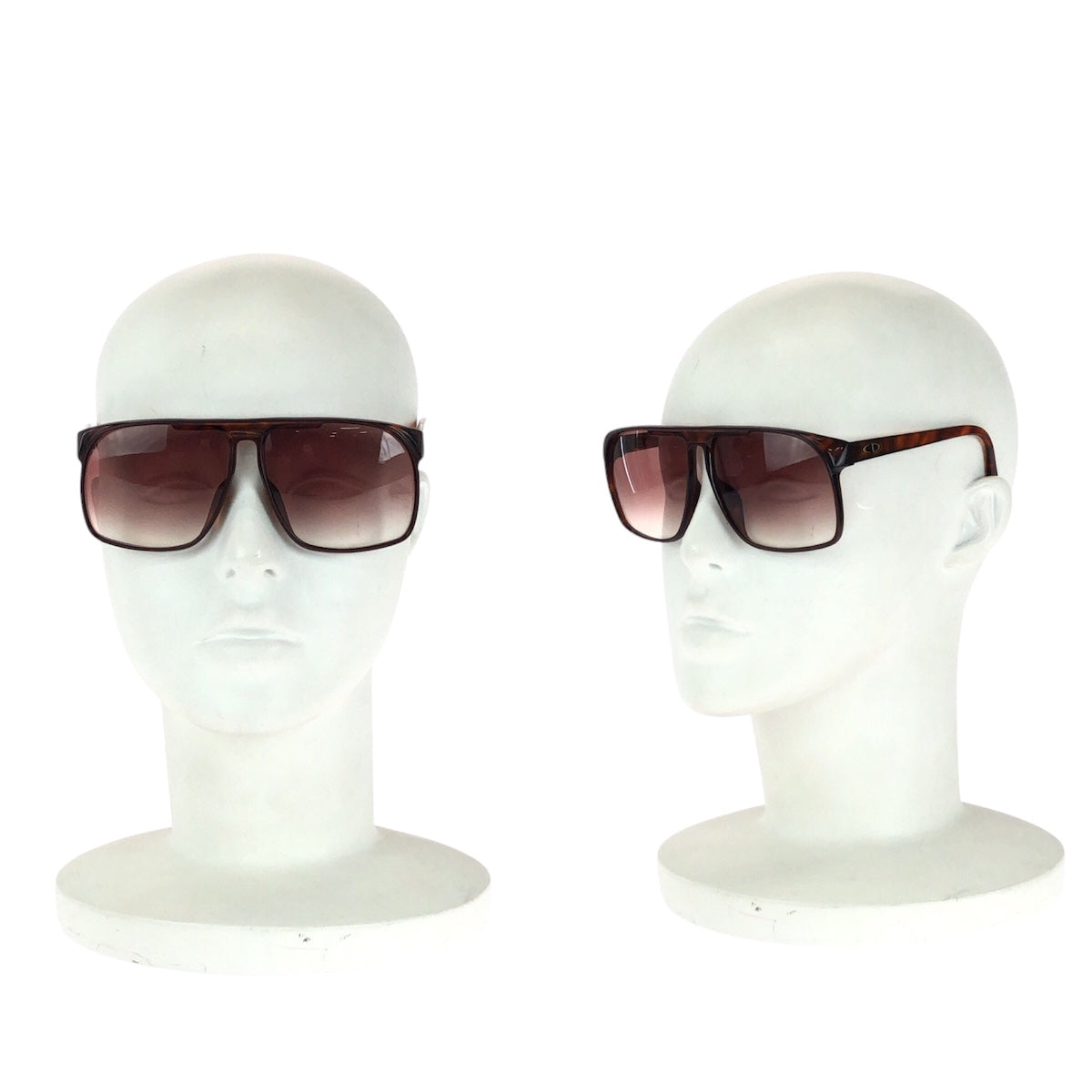 16158
Christian Dior クリスチャンディオール ヴィンテージ ブラウン ゴールド金具 プラスチック 2152A 14 サングラス 男女兼用 ウェリントン  レディース AB13