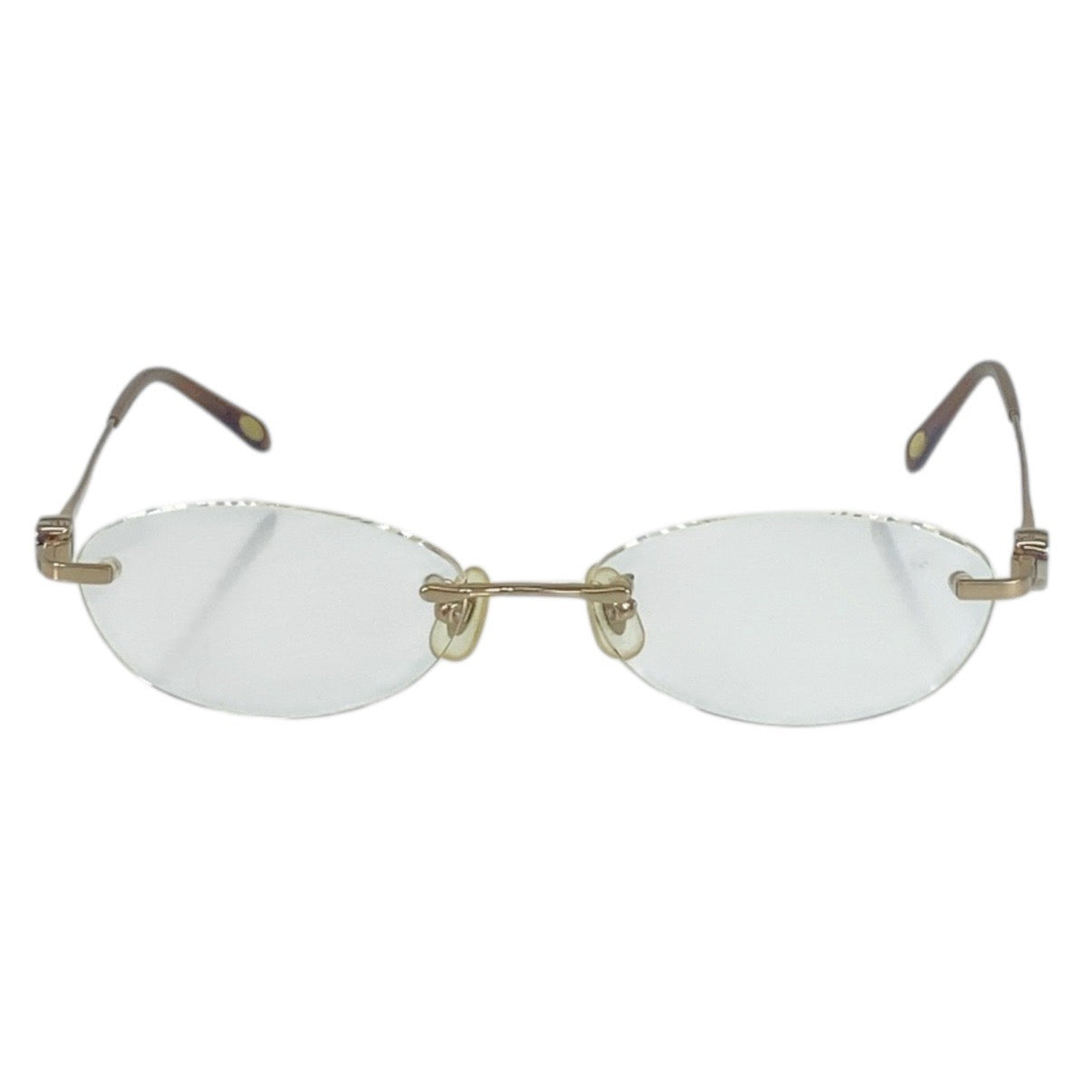 16160
TIFFANY&Co. ティファニー ハート ゴールド ブラウン メタル / プラスチック TF1064T 6055 52◻︎16 135 サングラス オーバル  レディース ABP8