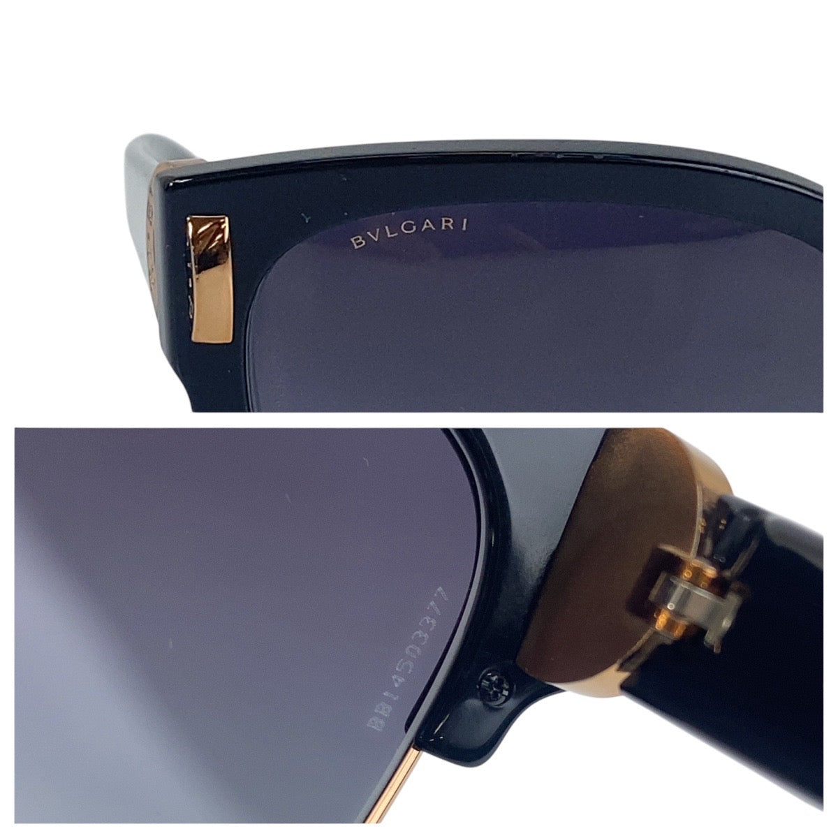 16163
BVLGARI ブルガリ ブラック 黒 ブロンズ プラスチック / メタル 8189 501/8G 55◻︎18 135 3N サングラス 男女兼用 ウェリントン  メンズ A16