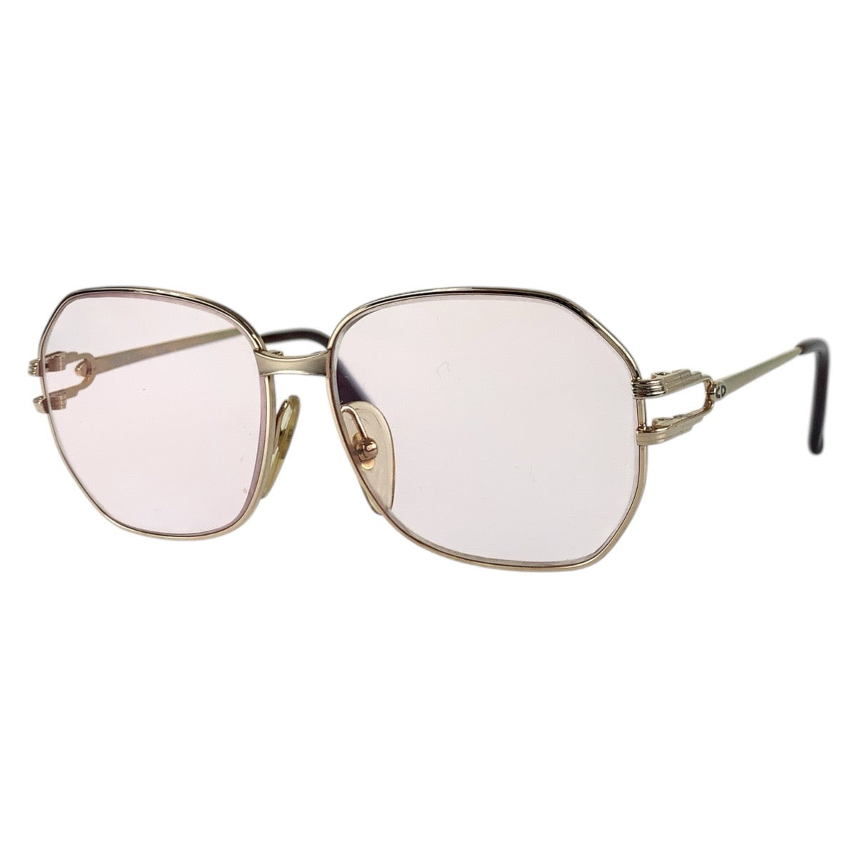 16167
Christian Dior クリスチャンディオール ヴィンテージ ゴールド メタル 2370 40 55◻︎13 130 サングラス 男女兼用 スクエア  レディース ABP8