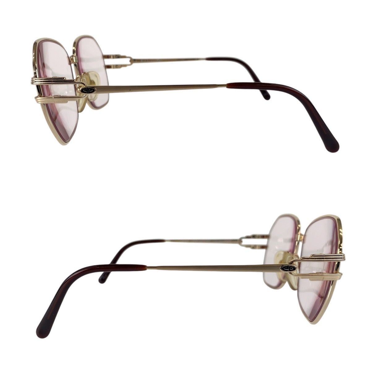 16167
Christian Dior クリスチャンディオール ヴィンテージ ゴールド メタル 2370 40 55◻︎13 130 サングラス 男女兼用 スクエア  レディース ABP8