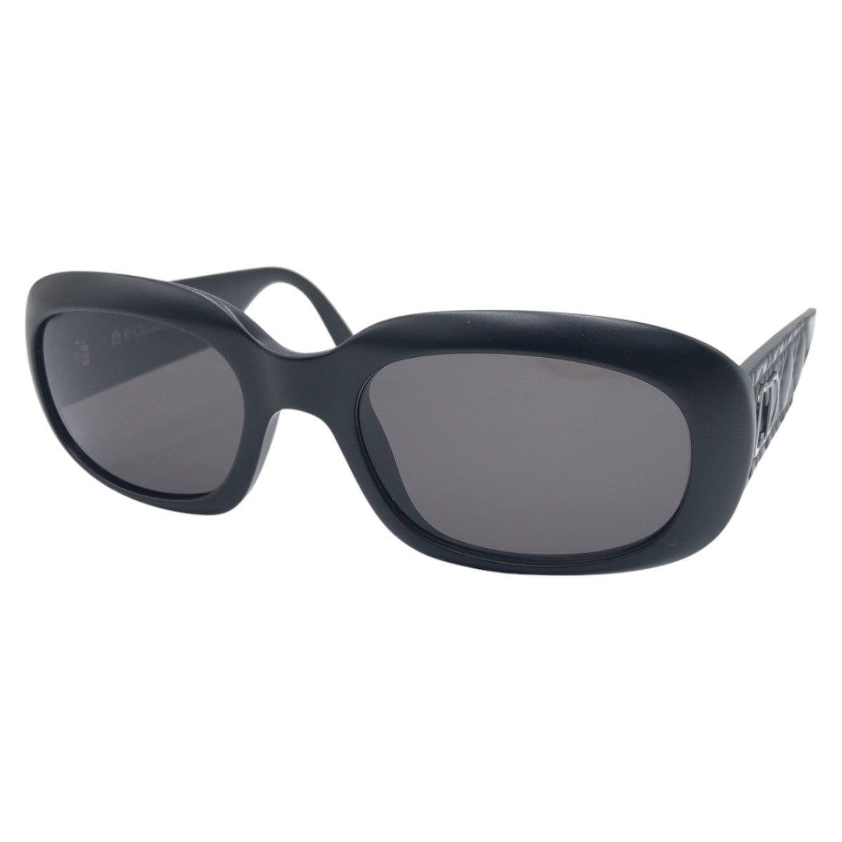16168
Christian Dior クリスチャンディオール ヴィンテージ カナージュ CDロゴ ブラック 黒 プラスチック CD2006/S 53▫︎19 サングラス 男女兼用 スクエア  レディース A23