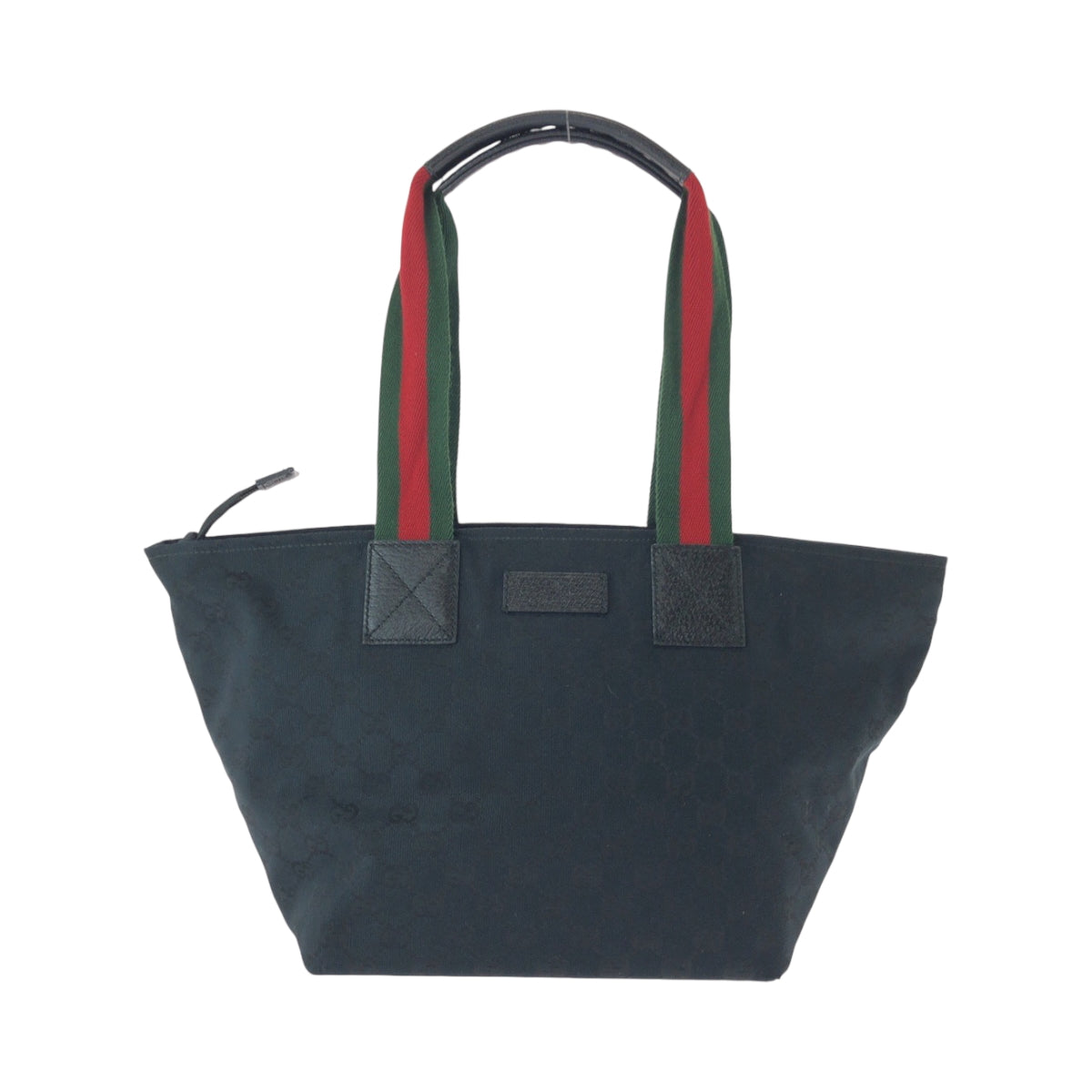 16183
GUCCI グッチ シェリーライン ブラック 黒 シルバー金具 GGキャンバス 131230 トートバッグ ハンドバッグ  レディース