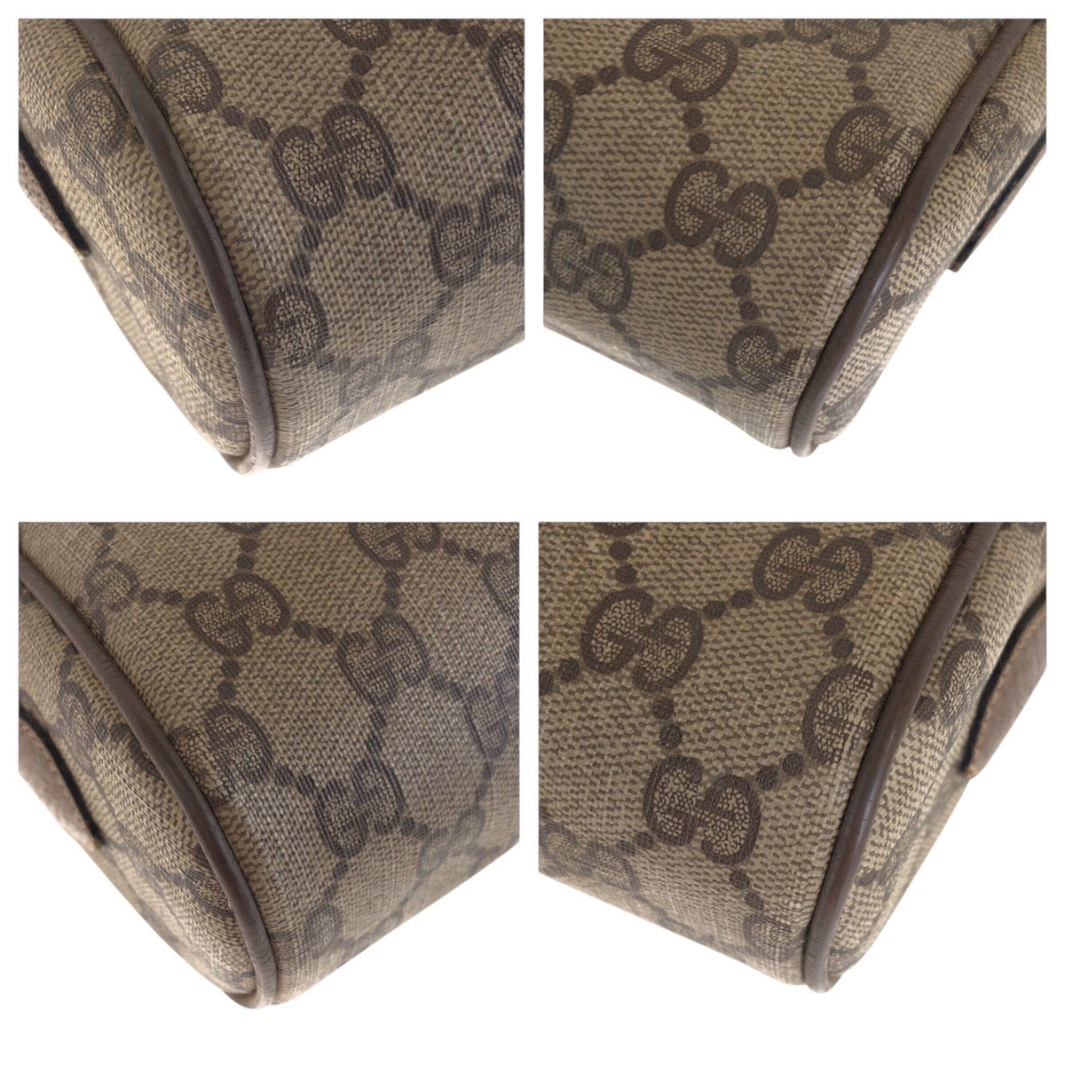 16200
GUCCI グッチ ヴィンテージ オールドグッチ シェリーライン ブラウン ベージュ ゴールド金具 GGスプリームキャンバス / レザー 68 02 004 斜め掛け ショルダーバッグ  レディース AB39