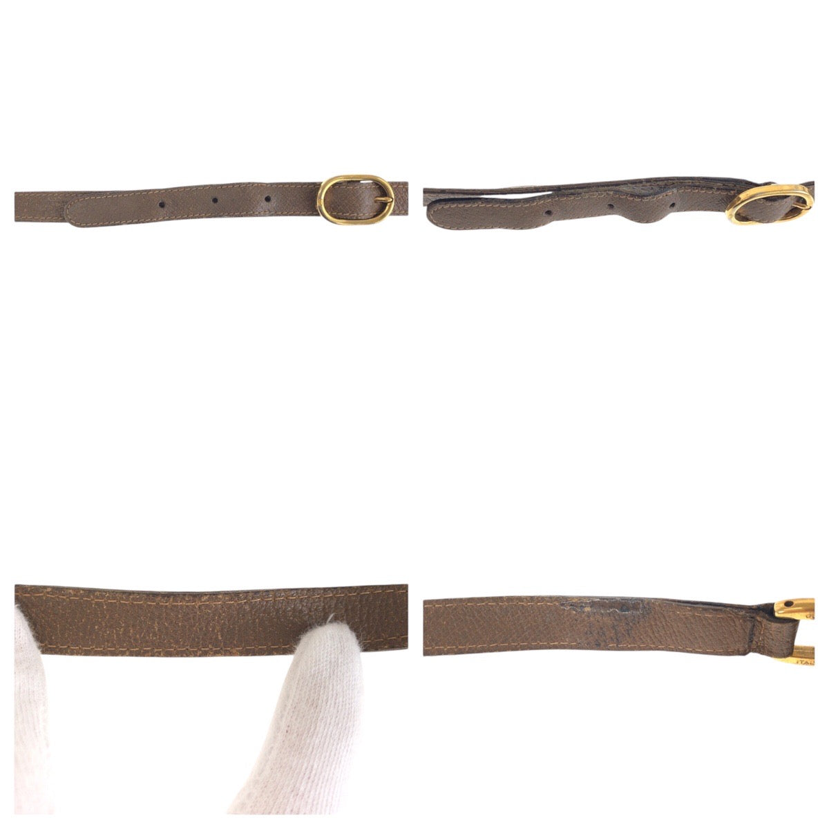 16200
GUCCI グッチ ヴィンテージ オールドグッチ シェリーライン ブラウン ベージュ ゴールド金具 GGスプリームキャンバス / レザー 68 02 004 斜め掛け ショルダーバッグ  レディース AB39