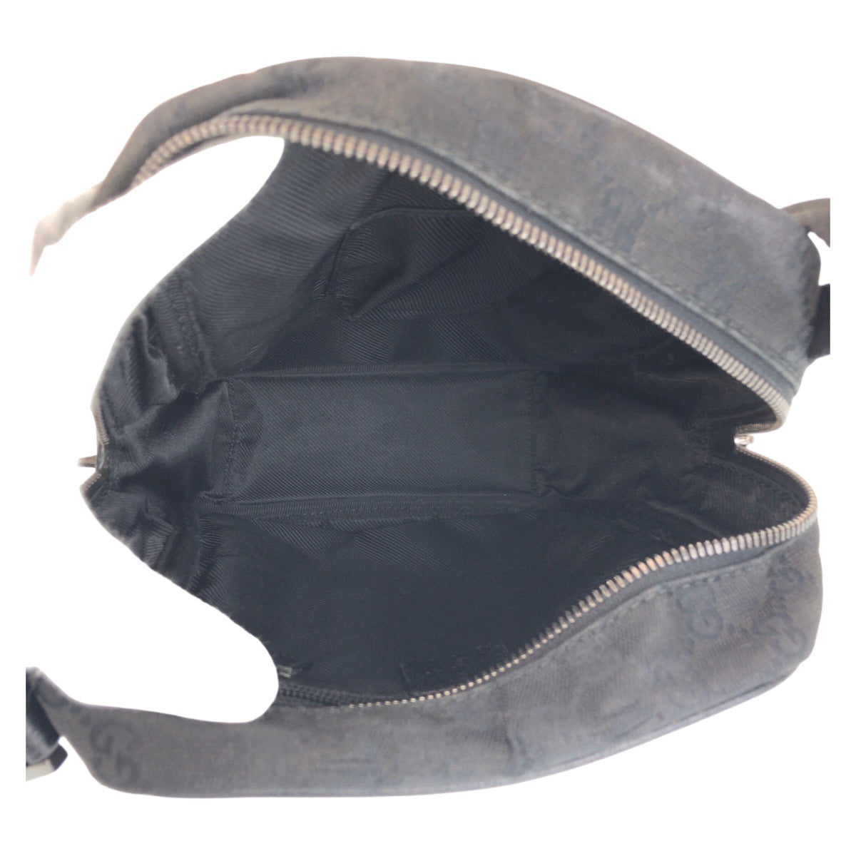 16201
GUCCI グッチ ブラック 黒 GGキャンバス 122759 ショルダーバッグ  ポシェット  レディース ABP39