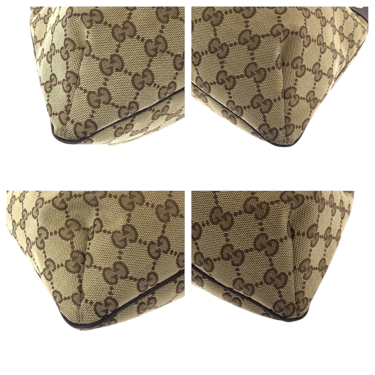 16213
GUCCI グッチ ポジターノ スカーフ ベージュ ブラウン ゴールド金具 GGキャンバス 162788 ワンショルダーバッグ 肩掛け  レディース ABP48