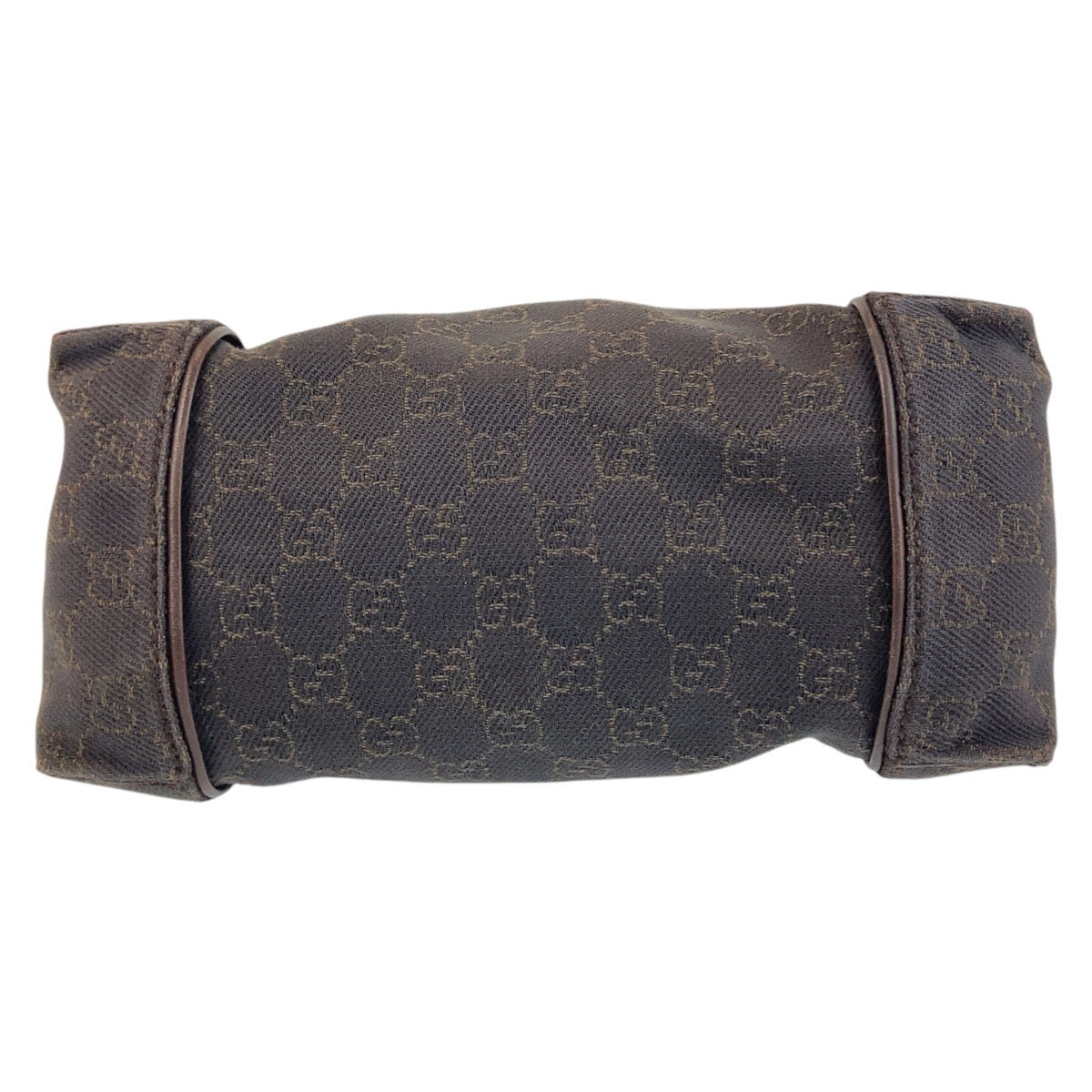 16230
GUCCI グッチ ダークブラウン GGキャンバス / レザー 101333 ショルダーバッグ ハンドバッグ  レディース ABP28