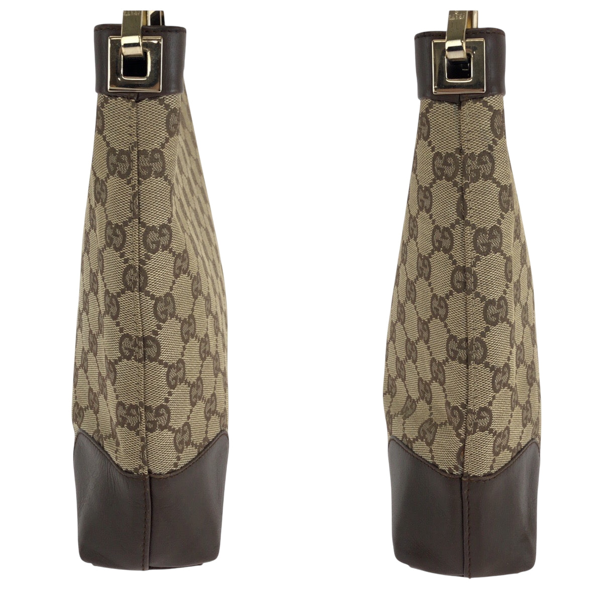 16238
GUCCI グッチ ブラウン ゴールド金具 GGキャンバス 001 4231 ワンショルダーバッグ 肩掛け  レディース ABP39
