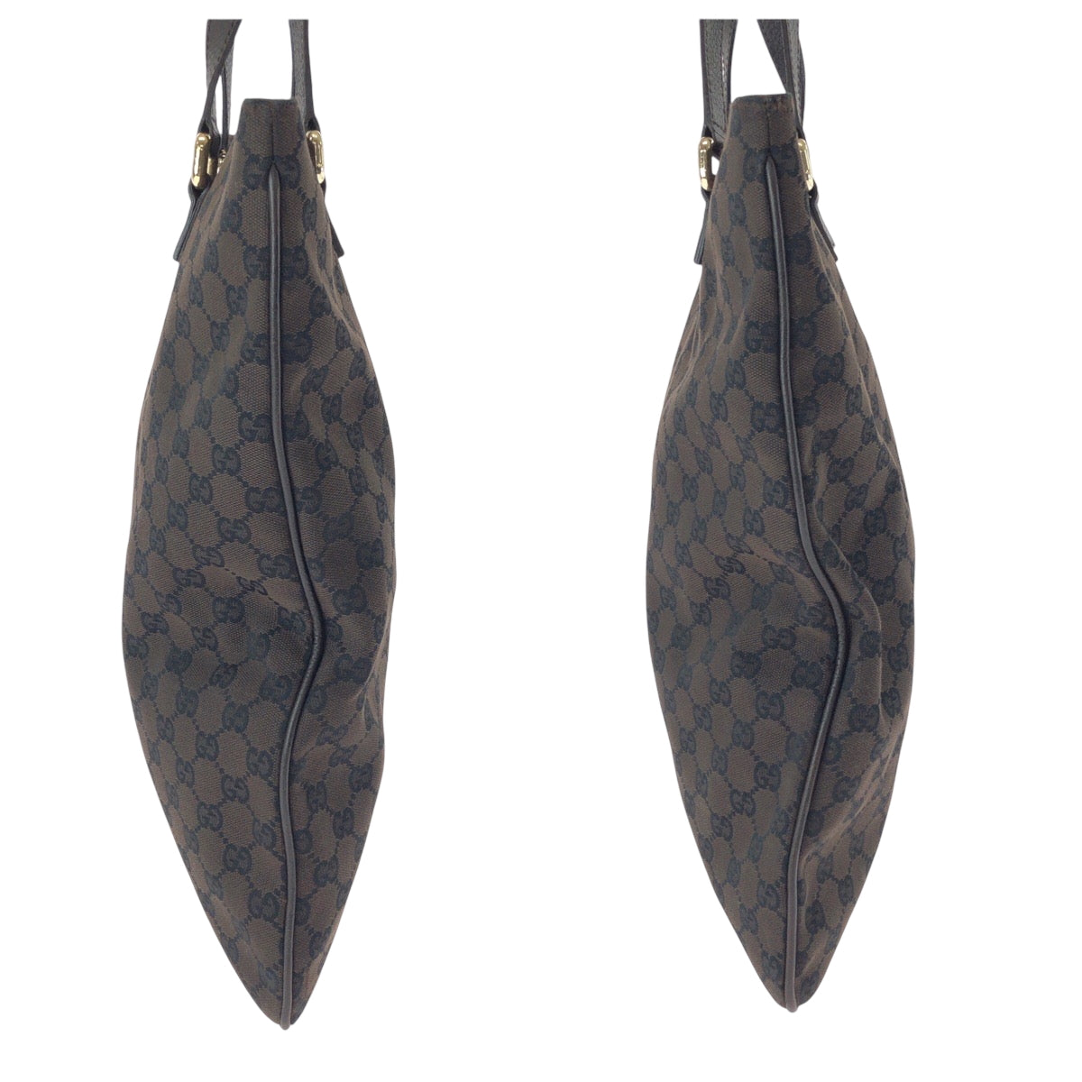 16249
GUCCI グッチ ブラウン ゴールド金具 GGキャンバス 272347 トートバッグ ハンドバッグ メンズ ABP41