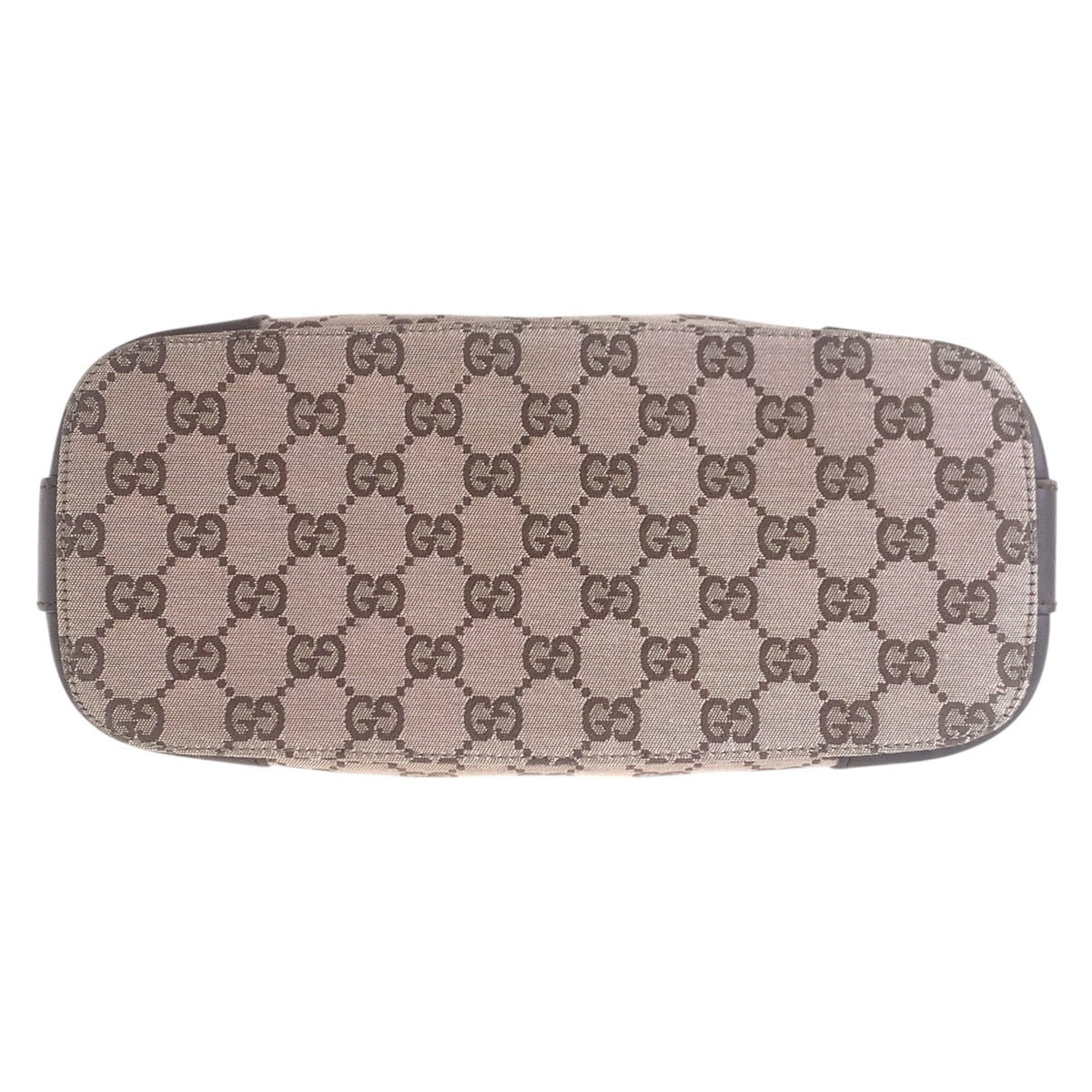 16268
GUCCI グッチ ブラウン ピンクベージュ ゴールド金具 GGキャンバス / レザー 001 4204 ショルダーバッグ  レディース ABP39