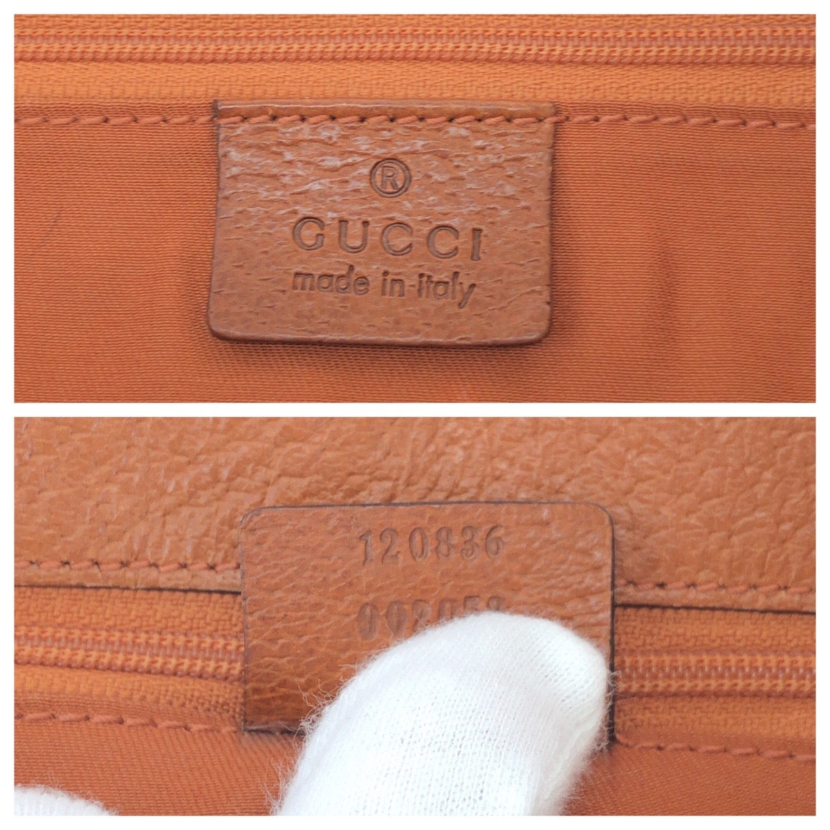 16271
GUCCI グッチ ブラウン シルバー金具 GGキャンバス 120836 トートバッグ ショルダーバッグ  レディース A46