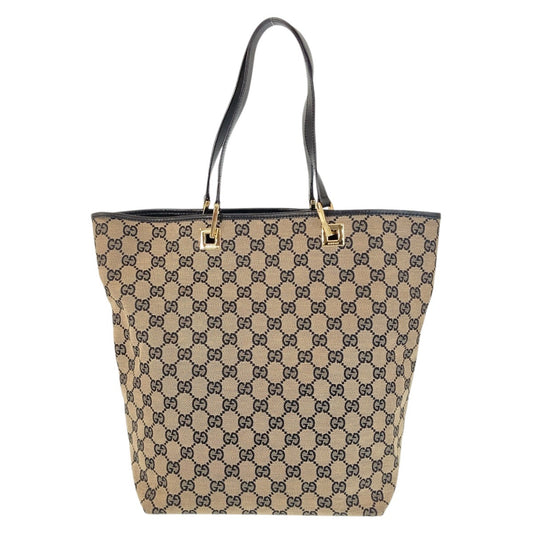 16275
GUCCI グッチ ブラック 黒 ゴールド金具 GGキャンバス / レザー 002 1098 トートバッグ ショルダーバッグ  レディース ABP39