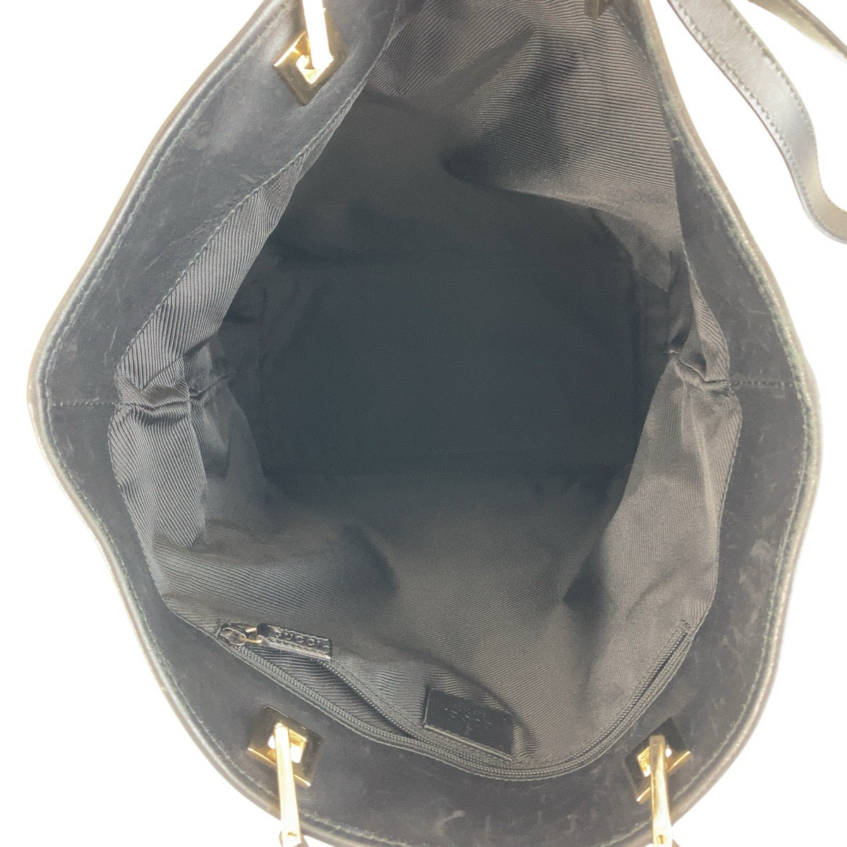 16275
GUCCI グッチ ブラック 黒 ゴールド金具 GGキャンバス / レザー 002 1098 トートバッグ ショルダーバッグ  レディース ABP39
