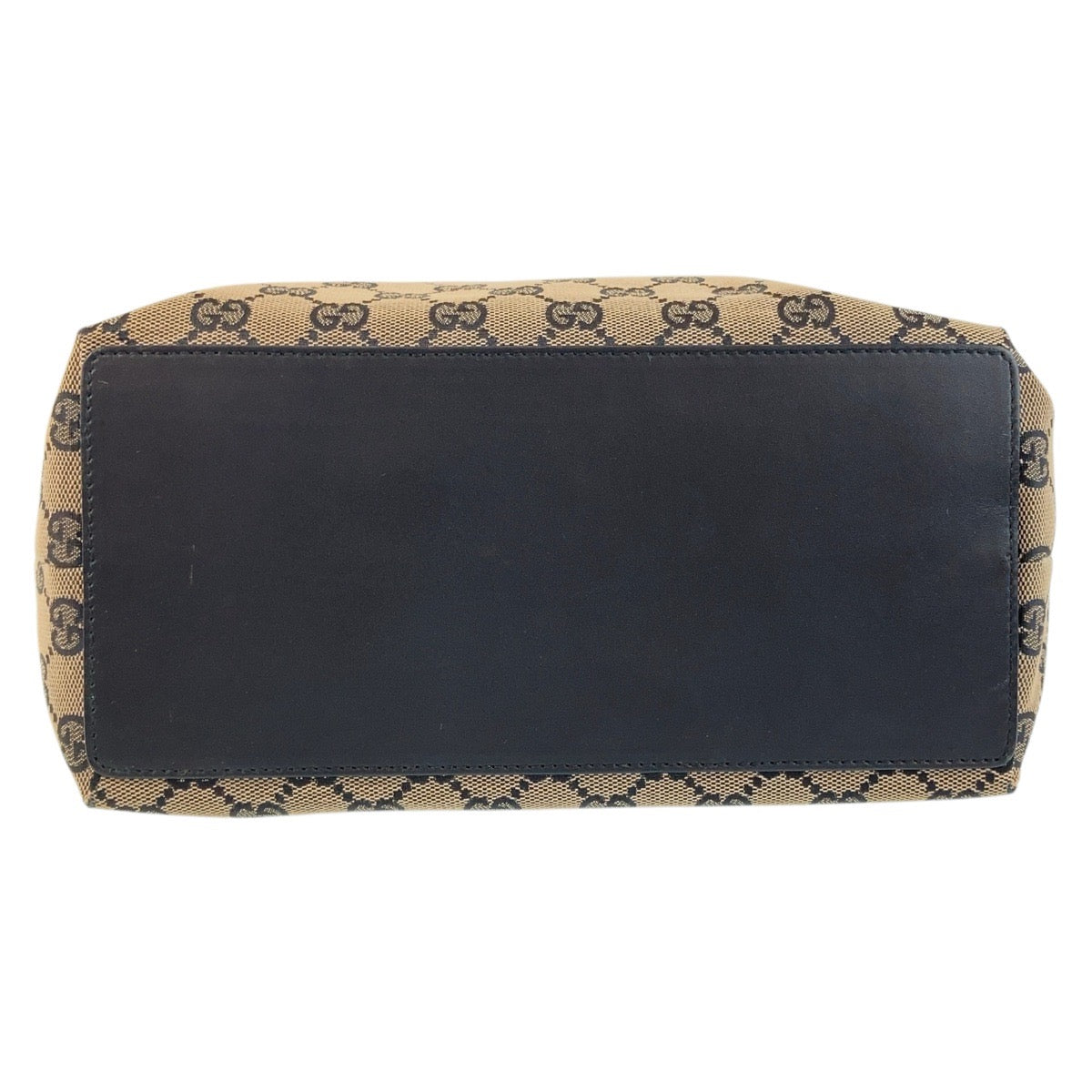 16275
GUCCI グッチ ブラック 黒 ゴールド金具 GGキャンバス / レザー 002 1098 トートバッグ ショルダーバッグ  レディース ABP39