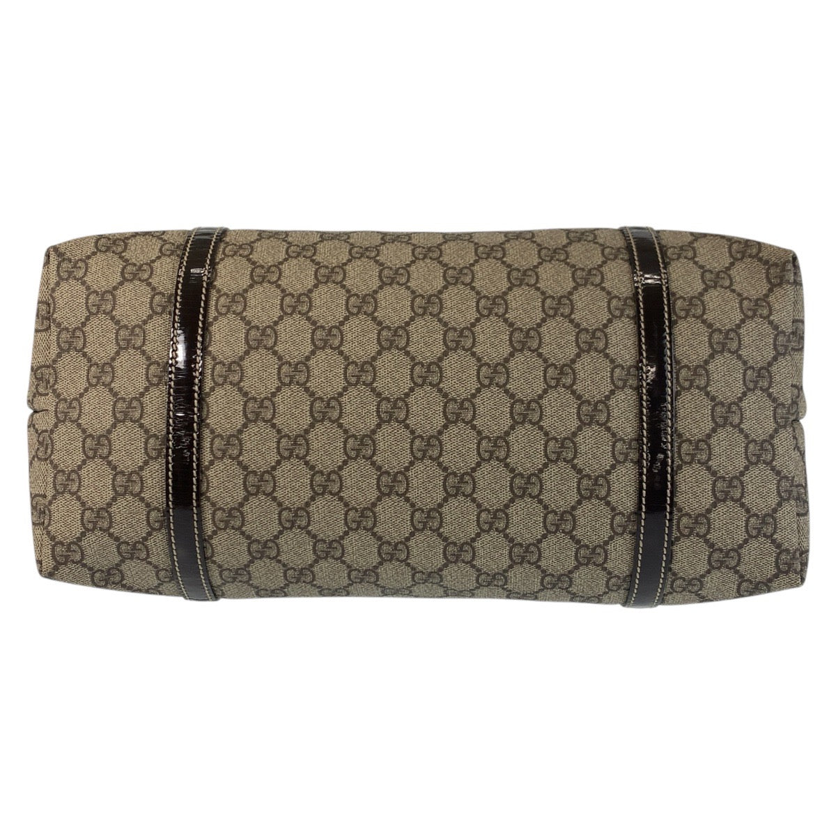 16277
GUCCI グッチ ベージュ ブラウン ゴールド金具 GGスプリームキャンバス / レザー 197953 トートバッグ ショルダーバッグ  レディース ABP44