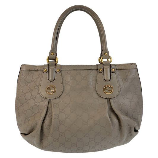 16279
GUCCI グッチ スカーレット グッチシマ グレージュ ゴールド金具 レザー 269953 トートバッグ ショルダーバッグ  レディース ABP50