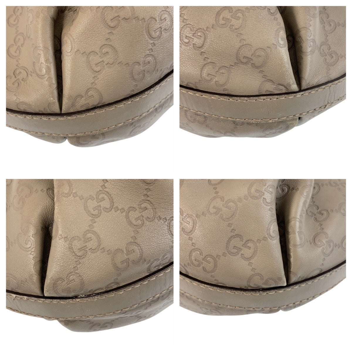 16279
GUCCI グッチ スカーレット グッチシマ グレージュ ゴールド金具 レザー 269953 トートバッグ ショルダーバッグ  レディース ABP50
