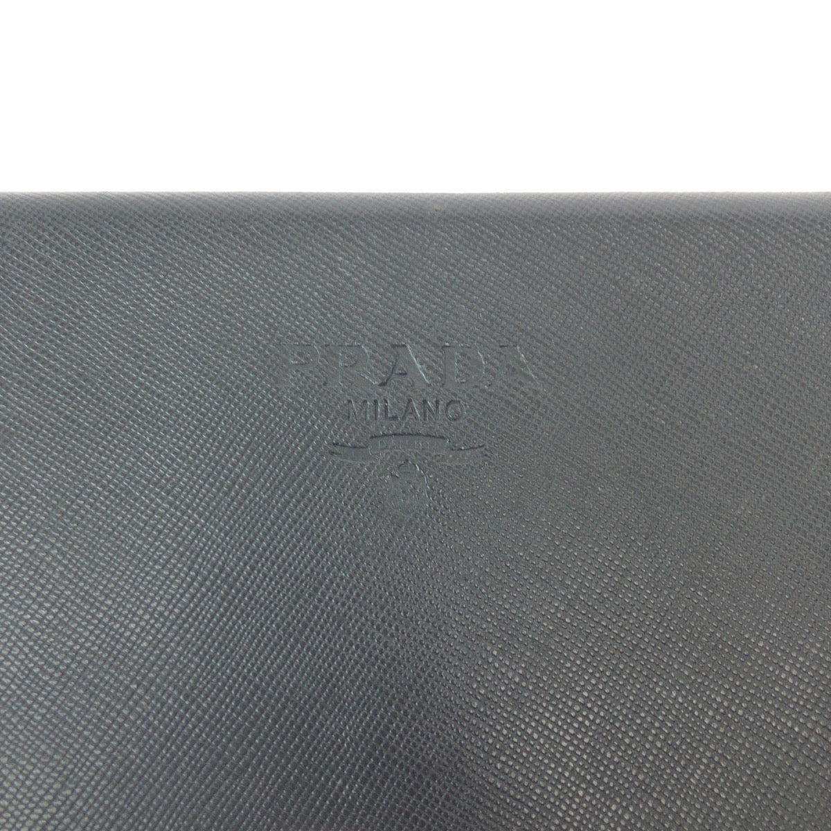 16281
PRADA プラダ ヴィンテージ サフィアーノ ロゴ ブラック 黒 ゴールド金具 レザー セカンドバッグ クラッチバッグ  レディース A26