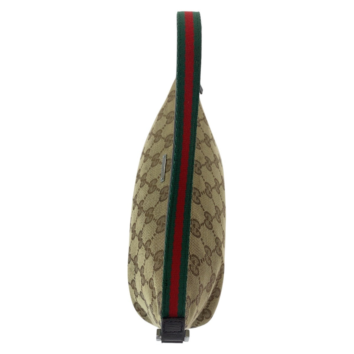 16293
GUCCI グッチ シェリーライン ベージュ ブラウン GGキャンバス / レザー 141809 ハンドバッグ アクセサリーポーチ  レディース ABP33