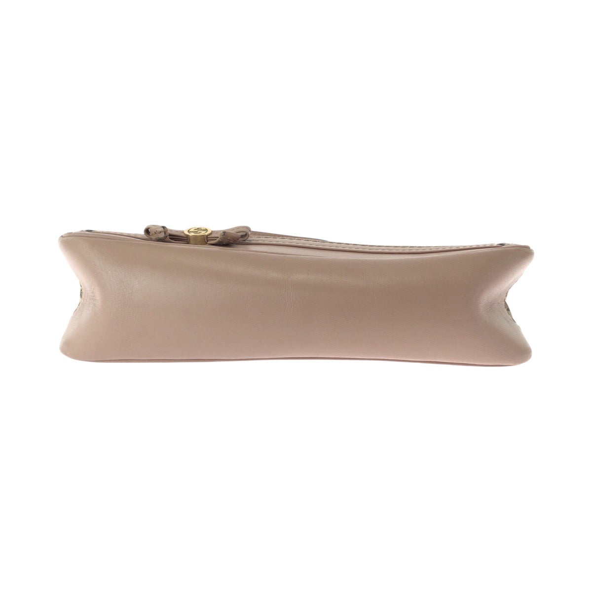 16308
GUCCI グッチ プリンシー インターロッキング ピンクベージュ ブラウン ゴールド金具 GGキャンバス / レザー 269893 ハンドバッグ アクセサリーポーチ  レディース