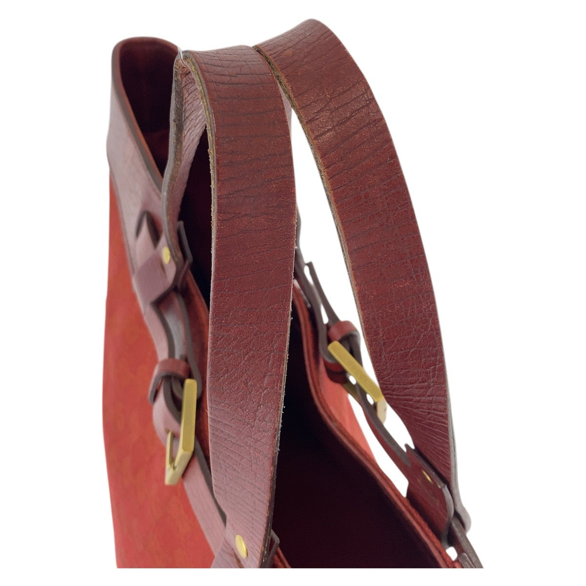16309
GUCCI グッチ レッド  ゴールド金具 GGキャンバス / レザー 106251 ハンドバッグ トートバッグ  レディース ABP25