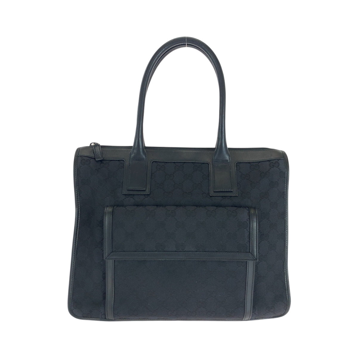 16314
GUCCI グッチ ブラック 黒 シルバー金具 GGキャンバス 000 0854 ハンドバッグ ショルダーバッグ レディース ABP40