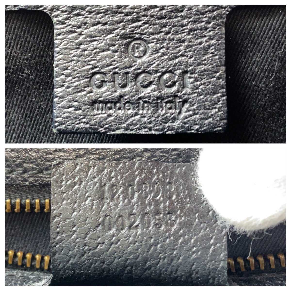 16329
GUCCI グッチ スタッズ ブラック 黒 ゴールド金具 GGキャンバス / レザー 120898 トートバッグ ショルダーバッグ  レディース AB29