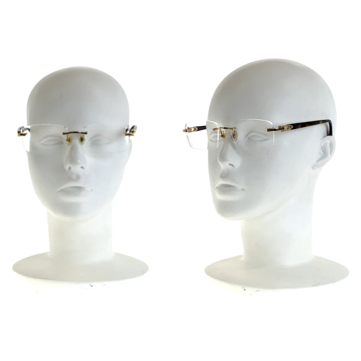 16342
CARTIER カルティエ 琥珀柄 ブラウン ゴールド金具 プラスチック / メタル F19F31AT 145 CT02870 006 メガネ 男女兼用  メンズ