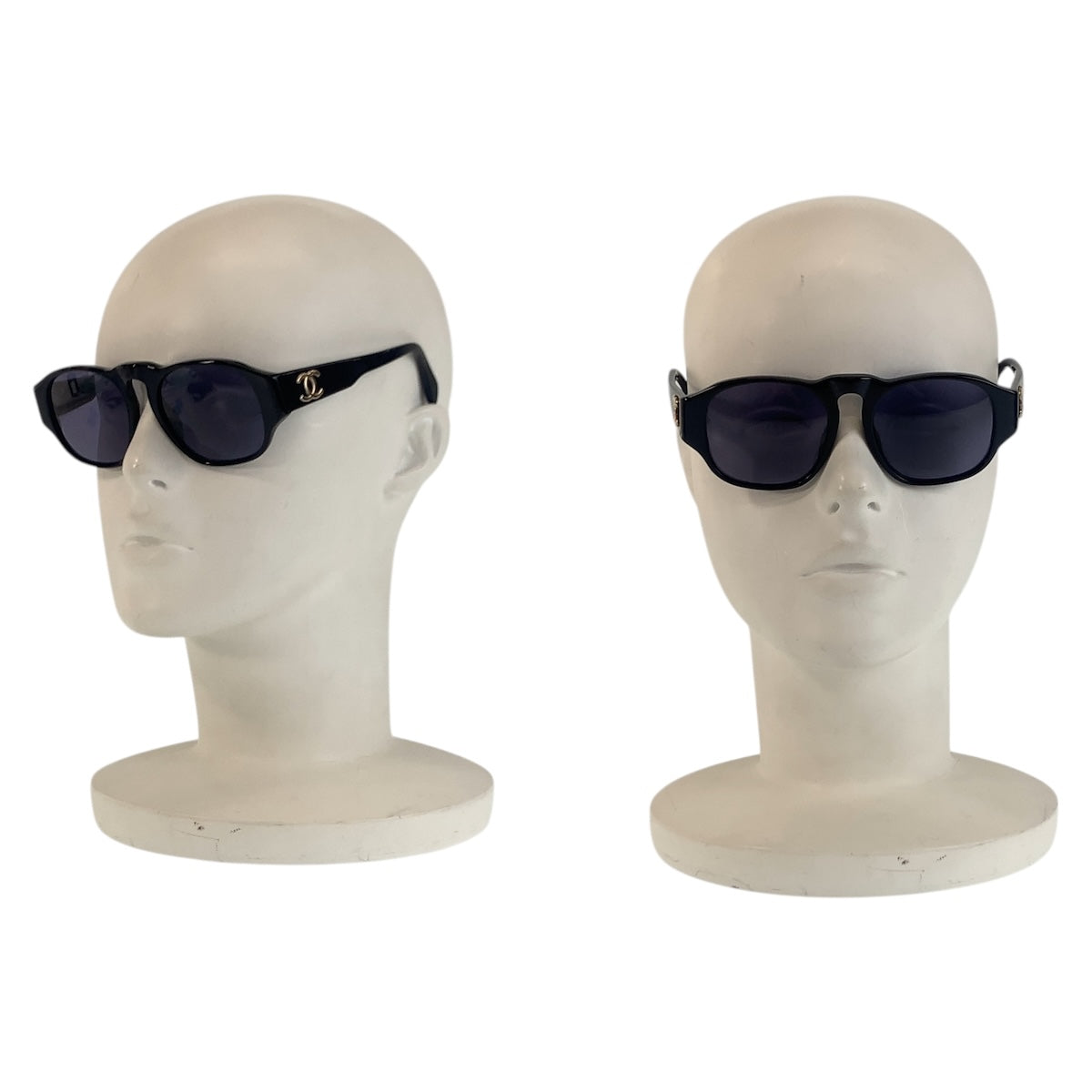 16343
CHANEL シャネル ココマーク ブラック 黒 ゴールド金具 プラスチック 01452 94305 サングラス 男女兼用 スクエア  レディース A26