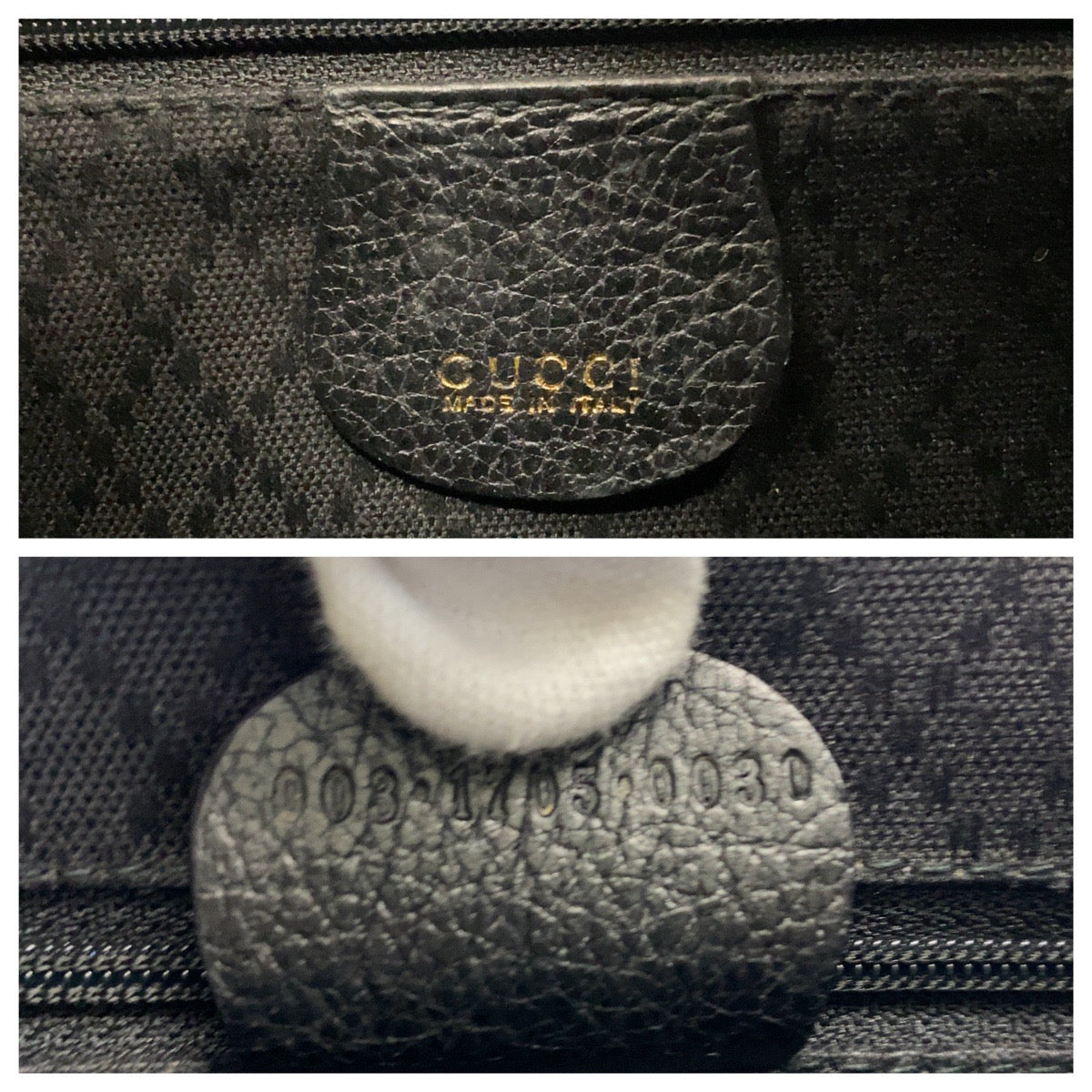 16358
GUCCI グッチ バンブー ブラック 黒 ゴールド金具 スウェード 003 1705 0030 リュック バックパック  レディース