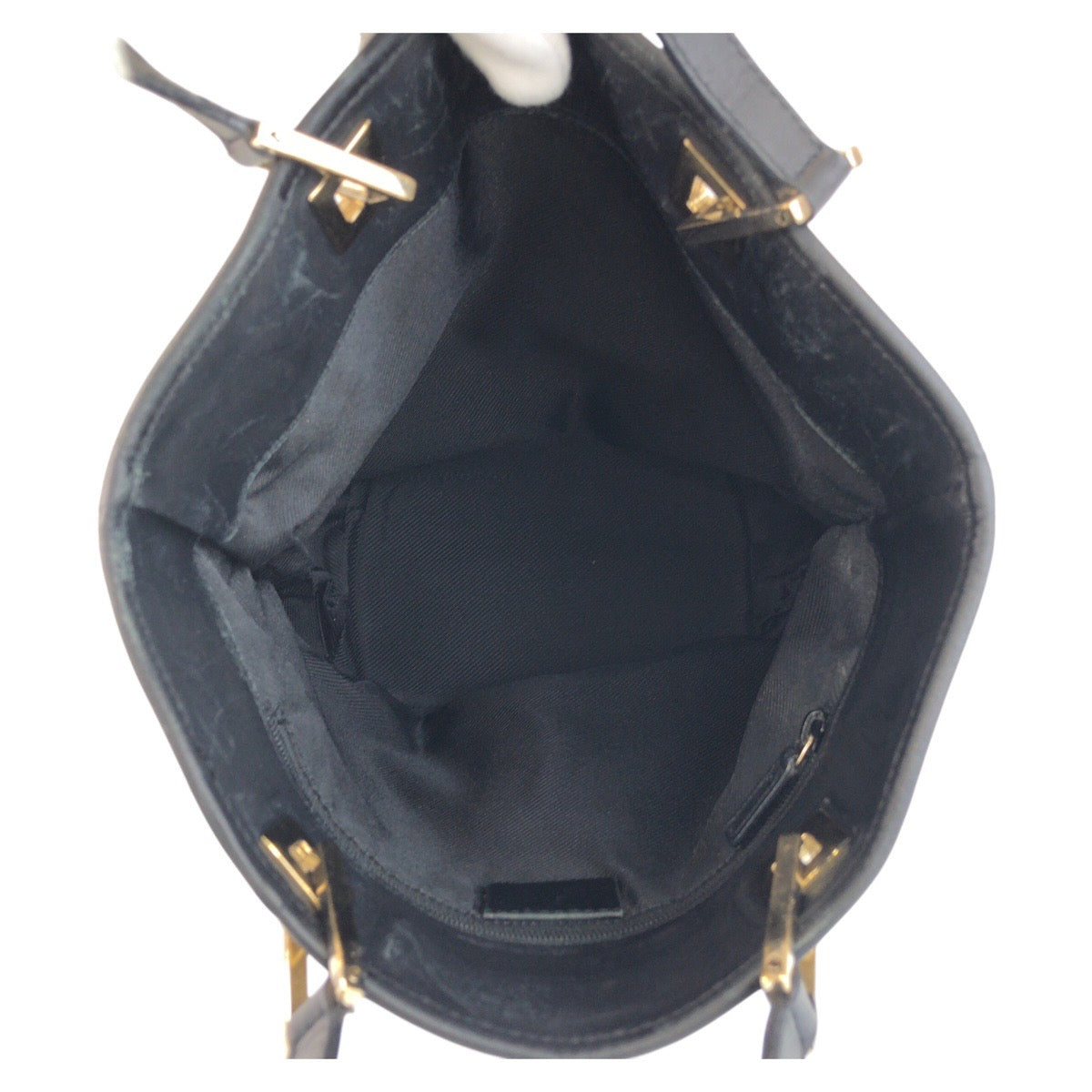 16375
GUCCI グッチ ベージュ ブラック 黒 ゴールド金具 GGキャンバス / レザー 002 1099 トートバッグ ショルダーバッグ  レディース