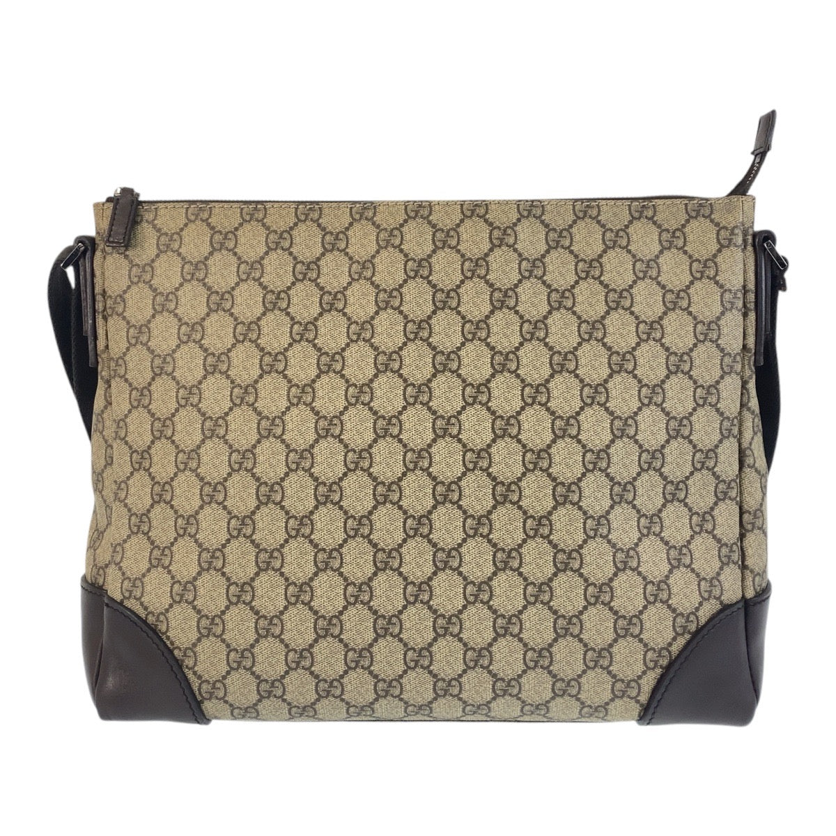 16393
GUCCI グッチ ベージュ ブラウン GGスプリームキャンバス / レザー 110054 ショルダーバッグ メッセンジャーバッグ  レディース ABP39