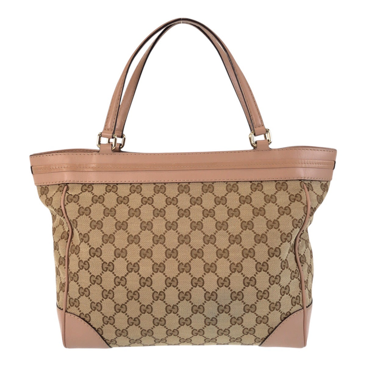16397
GUCCI グッチ メイフェア ベージュ ピンク ゴールド金具 GGキャンバス / レザー 257061 トートバッグ ショルダーバッグ  レディース ABP39