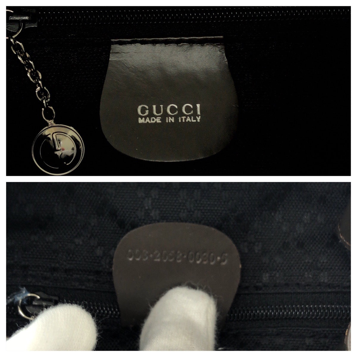 16400
GUCCI Vintage Bamboo Old Gucci Khaki Brown Silver Hardware Nylon 003 2058 Backpack Women's ABP26