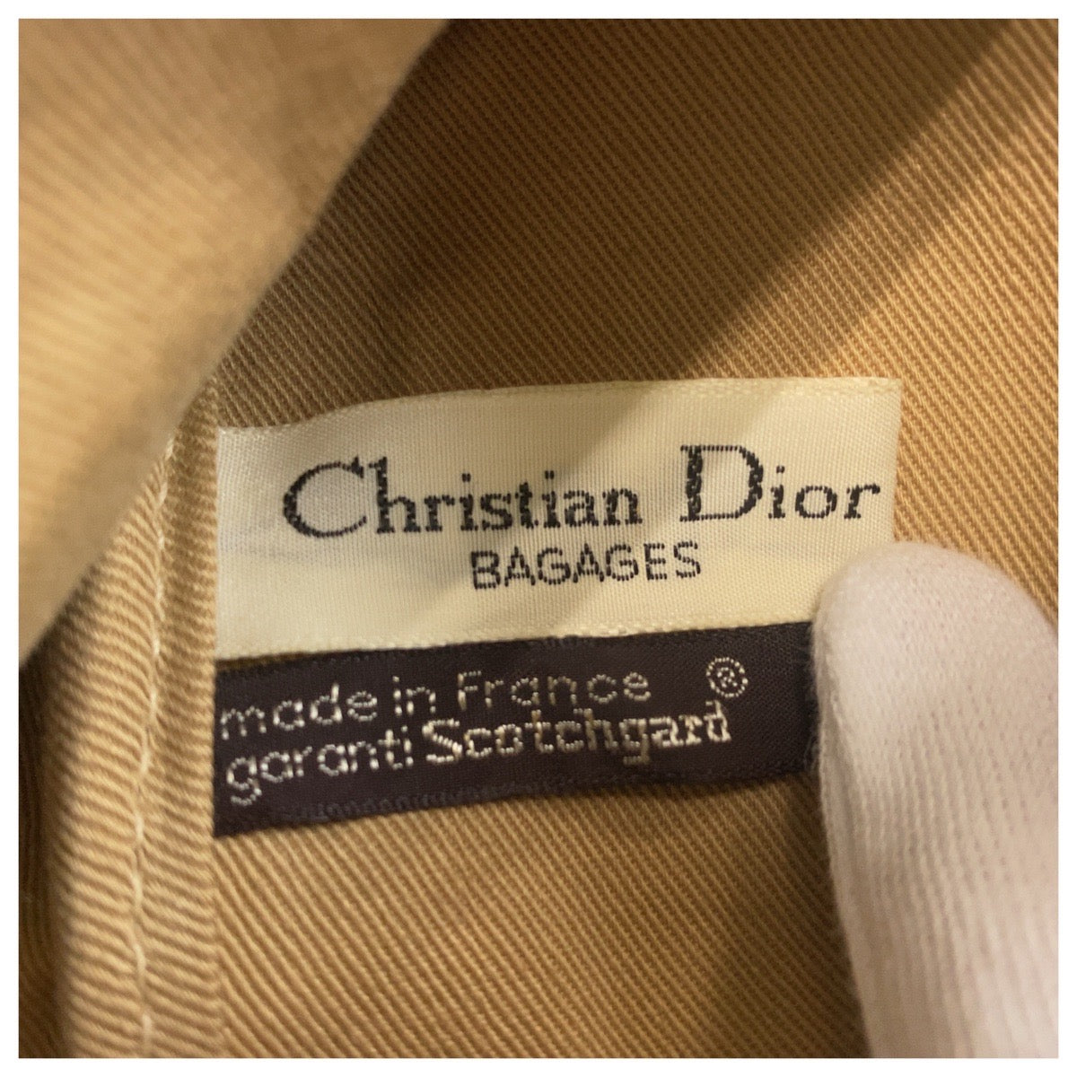 16408
Christian Dior クリスチャンディオール ヴィンテージ トロッター ネイビー シルバー金具 キャンバス / レザー ハンドバッグ ボストンバッグ  レディース