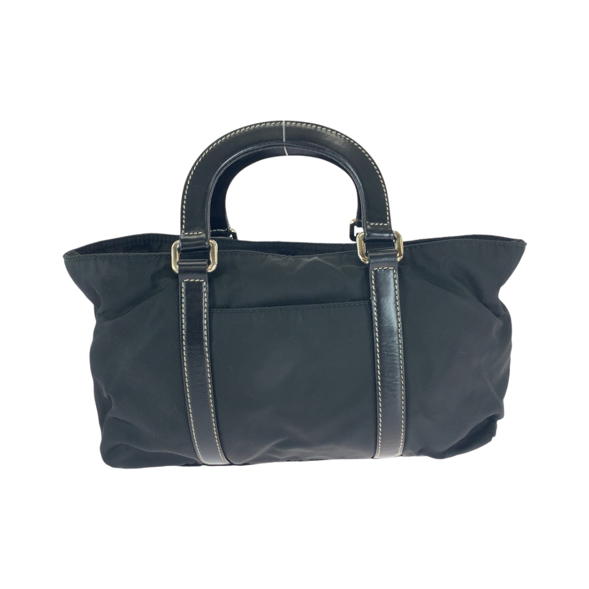 16411
PRADA プラダ テスート 三角ロゴプレート ブラック 黒 シルバー金具 ナイロン BN1052 ショルダーバッグ ハンドバッグ 2way  レディース ABP40