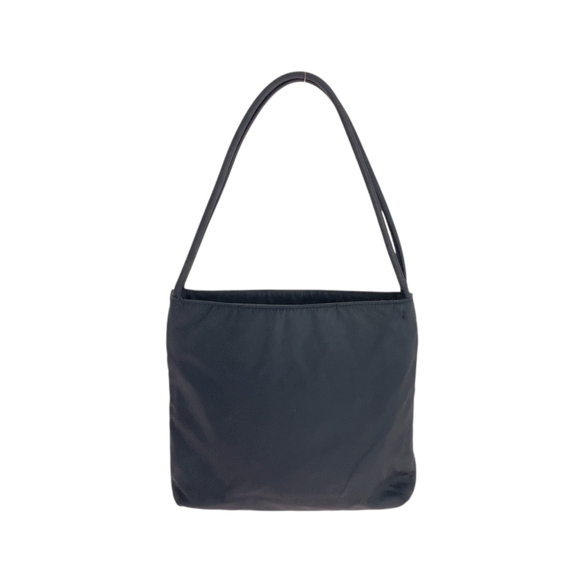 16413
PRADA プラダ テスート 三角ロゴプレート ブラック 黒 シルバー金具 ナイロン トートバッグ  ショルダーバッグ  レディース AB26