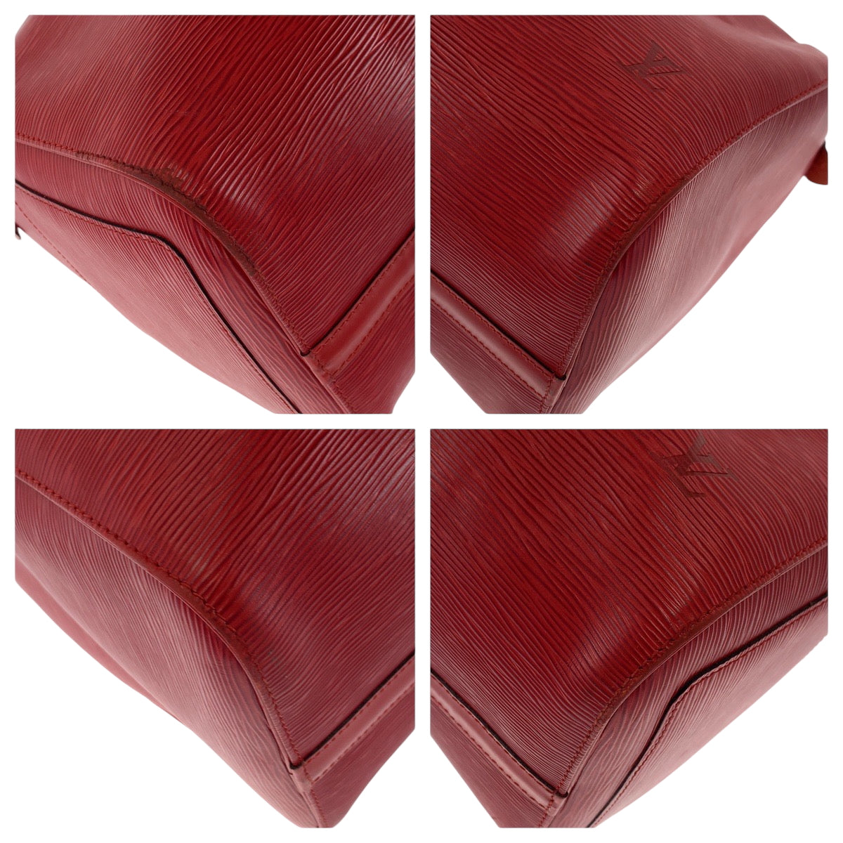 16443
LOUIS VUITTON ルイヴィトン エピ キーポル45 レッド ゴールド金具 エピレザー M42977 ハンドバッグ ボストンバッグ  レディース ABP63